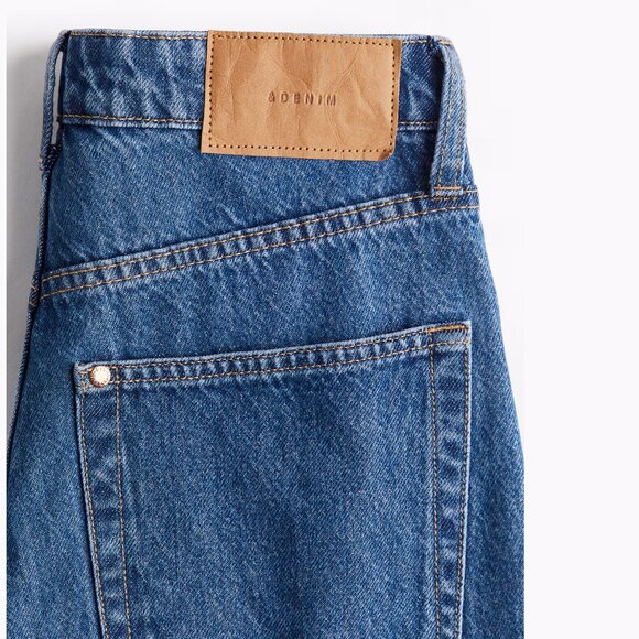 H&M - Ava Ultra High Rise Wide Leg Jeans NWT - Picture 4 of 9